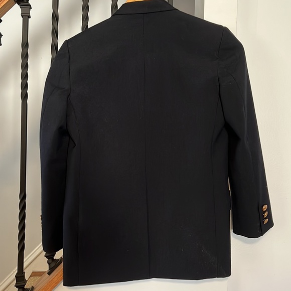 Boys Nordstrom jacket, no size noted, will measure. Prob 12. Missing a button. - Picture 2 of 7